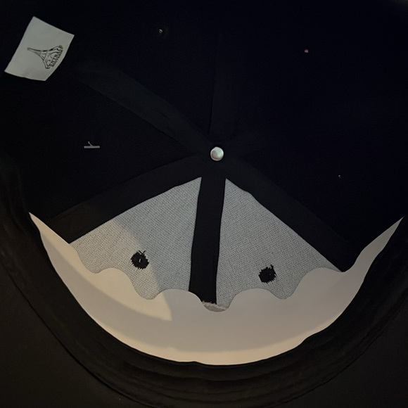 PARIS FRANCE EIFFLE TOWER BLACK WHITE EMBROIDERED BALL CAP PARIS OLYMPICS ADJUST - Picture 10 of 10